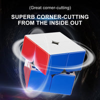 YJ MGC2 Beta 2x2 Magnetic Ball Core & UV coated Speedcube YJ