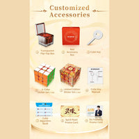 MoYu Huameng TG Spirit Pearl - Limited Edition Magnetic Speedcube MoYu
