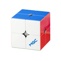 YJ MGC2 Beta 2x2 Magnetic Ball Core & UV coated Speedcube YJ