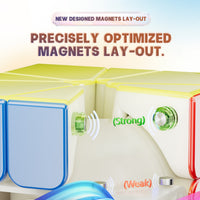 YJ MGC Square1 V2 Magnetic and UV Coated Cube YJ