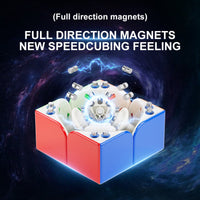 YJ MGC2 Beta 2x2 Magnetic Ball Core & UV coated Speedcube YJ