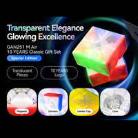 GAN 251 Air - 10th Anniversary Edition 2x2 Magnetic Speedcube GAN