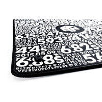 GAN Timer Mat with Plastic Connectors (Black) for GAN Smart Timer - 12 x 12 inch - Cubuzzle