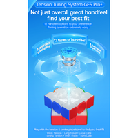 GAN 356 RS 2 Non Magnetic 3x3 Stickerless Speedcube-Cubuzzle