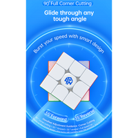 GAN 356 RS 2 Non Magnetic 3x3 Stickerless Speedcube-Cubuzzle
