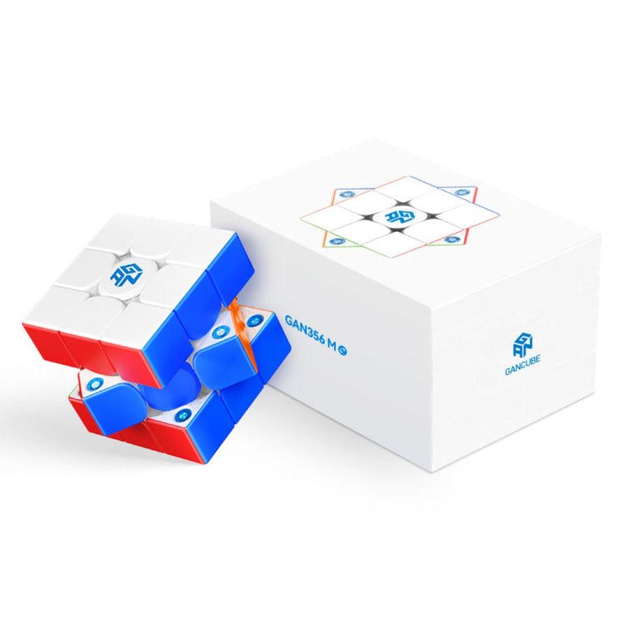 GAN 356 M E Magnetic Speedcube - Latest 2023 Release-Cubuzzle