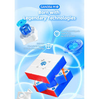GAN 356 M E Frosted V2 Magnetic 3x3 Speedcube GAN