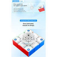 GAN 356 M E Frosted V2 Magnetic 3x3 Speedcube GAN