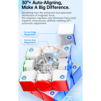 GAN 356 Maglev 3x3 Speedcube Magnetic Stickerless Cube-Cubuzzle