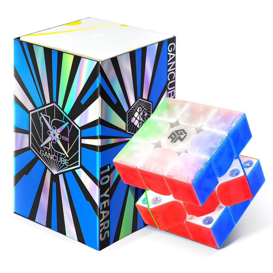 GAN356 i Carry 2 UV - 10th Anniversary Edition 3x3 Magnetic Speedcube GAN