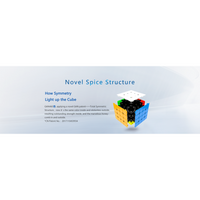 GAN 460 M Stickerless - 4x4 Magnetic Speedcube - Cubuzzle