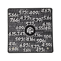 GAN Timer Mat with Plastic Connectors (Silver) for GAN Smart Timer - 12 x 12 inch - Cubuzzle