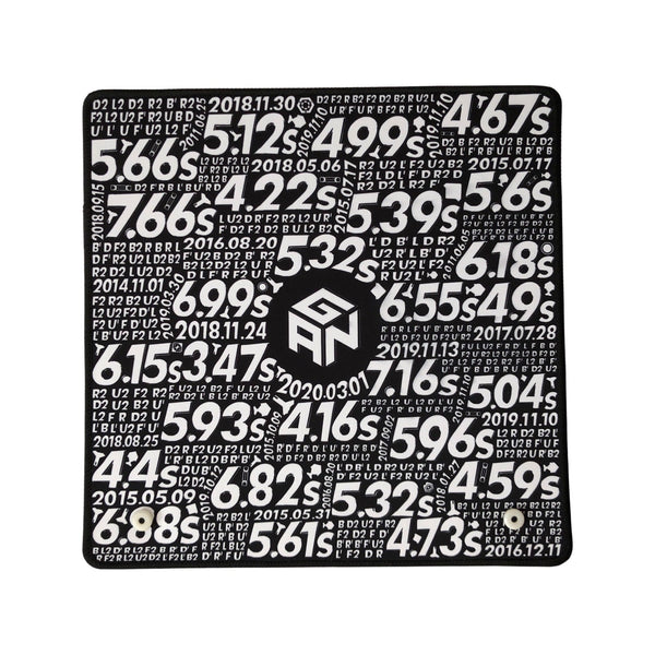 GAN Timer Mat with Plastic Connectors (Silver) for GAN Smart Timer - 12 x 12 inch