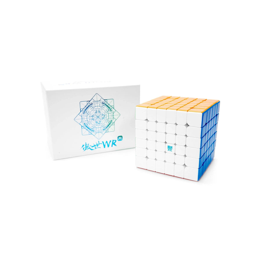 MoYu AoShi WR M 6x6 Latest 2022 Version Magnetic Speedcube Stickerless Cube-Cubuzzle