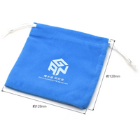 GAN Cube Storage Bag - Blue - Keep Your Cubes Safe & Secure - Cubuzzle