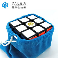 GAN Cube Storage Bag - Blue - Keep Your Cubes Safe & Secure - Cubuzzle