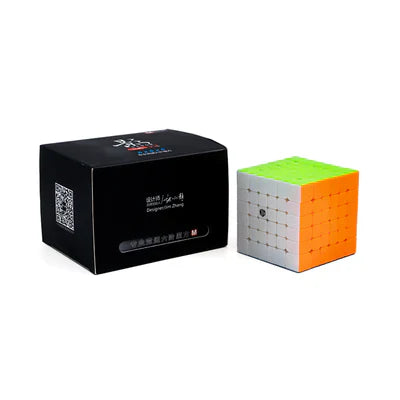Qiyi X-Man Shadow V2 6X6 XMD Magnetic Speedcube Stickerless Cube