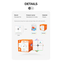 Monster Go By Gan 2X2 Standard Cube-Cubuzzle