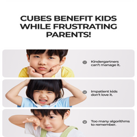 Monster Go By Gan Cloud Pink 3X3 Trainer Cube - Starter Series-Cubuzzle