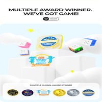 Monster Go By Gan Cloud Pink 3X3 Trainer Cube - Starter Series-Cubuzzle