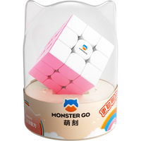 Monster Go by GAN 3x3 Cloud Pink Premium Box - Trainer Cube