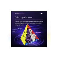 MoYu Weilong Pyramid Maglev Cube Stickerless - Cubuzzle