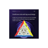 MoYu Weilong Pyramid Maglev Cube Stickerless - Cubuzzle