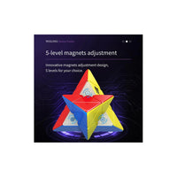 MoYu Weilong Pyramid Maglev Cube Stickerless - Cubuzzle