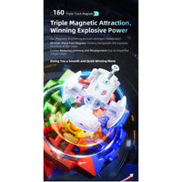MoYu AoSu V7 4x4 Magnetic Speed Cube – Triple-Track UV Flagship MoYu
