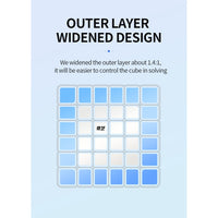 QIYI QIFAN S2 6x6 STICKERLESS NON-MAGNETIC SPEEDCUBE-Cubuzzle
