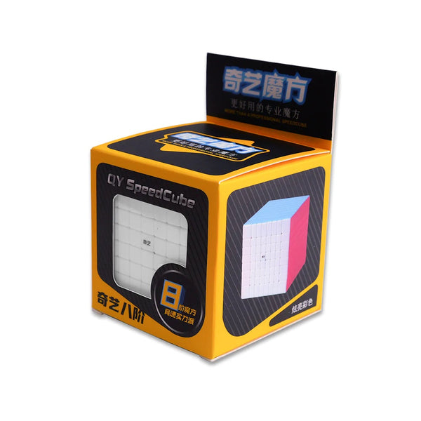 QIYI 8X8 STICKERLESS NON-MAGNETIC SPEEDCUBE