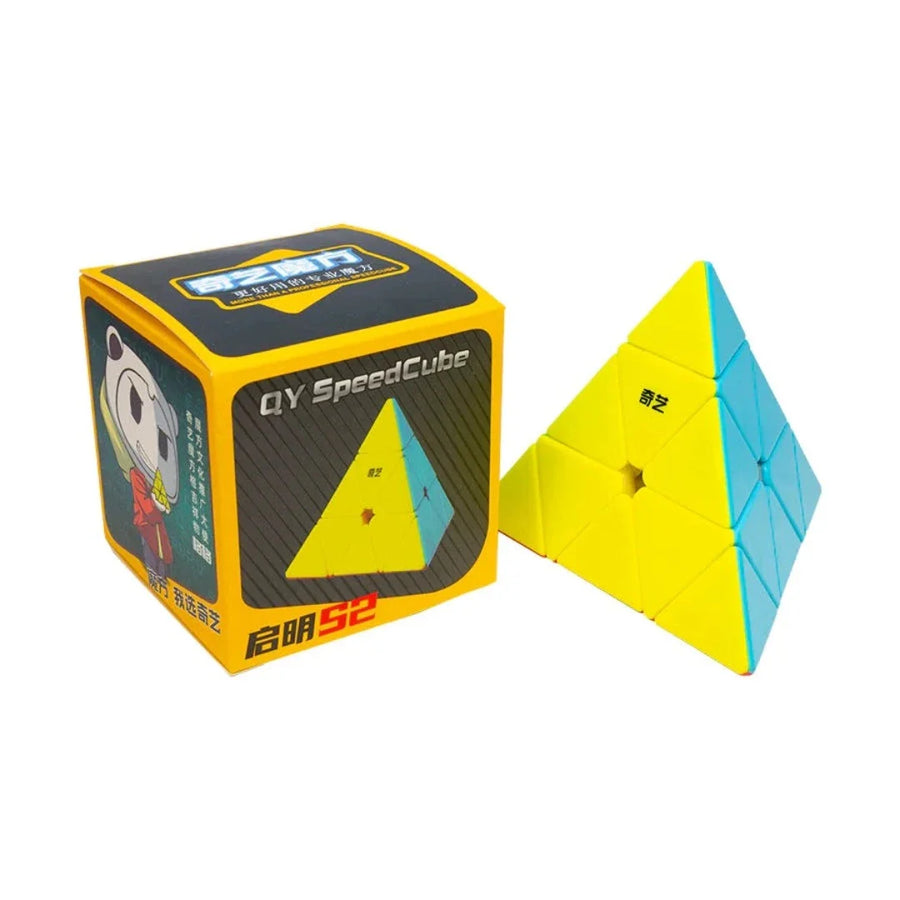 QIYI QIMING S2 PYRAMINX Stickerless Non-Magnetic Speedcube-Cubuzzle