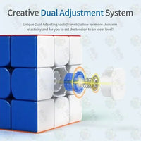 MoYu RS3M 2020 3x3 Magnetic Cube Stickerless - Cubuzzle