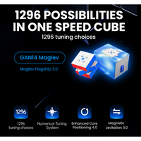 GAN 14 M Maglev UV 3x3 Magnetic Speedcube - LATEST 2023!-Cubuzzle