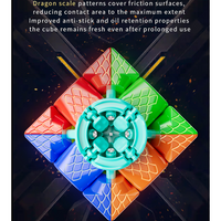 MoYu RS3M V5 3x3 Magnetic Cube Ball Core UV with Robot Box Stickerless - Latest 2023 Release-Cubuzzle