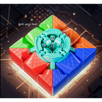 MoYu RS3M V5 3x3 Magnetic Cube Ball Core UV with Robot Box Stickerless - Latest 2023 Release-Cubuzzle