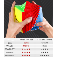 MoYu 15x15 STICKERLESS NON-MAGNETIC SPEEDCUBE-Cubuzzle