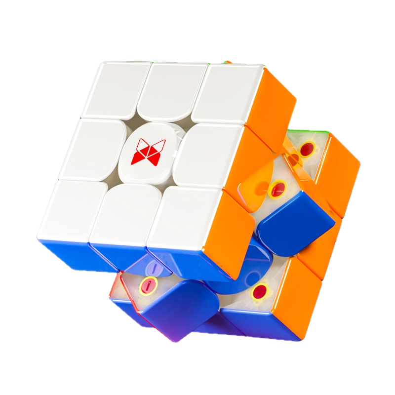 QiYi X-MAN TORNADO V3 M PIONEER UV 3X3 Maglev Magnetic Core Speed Cube-Cubuzzle