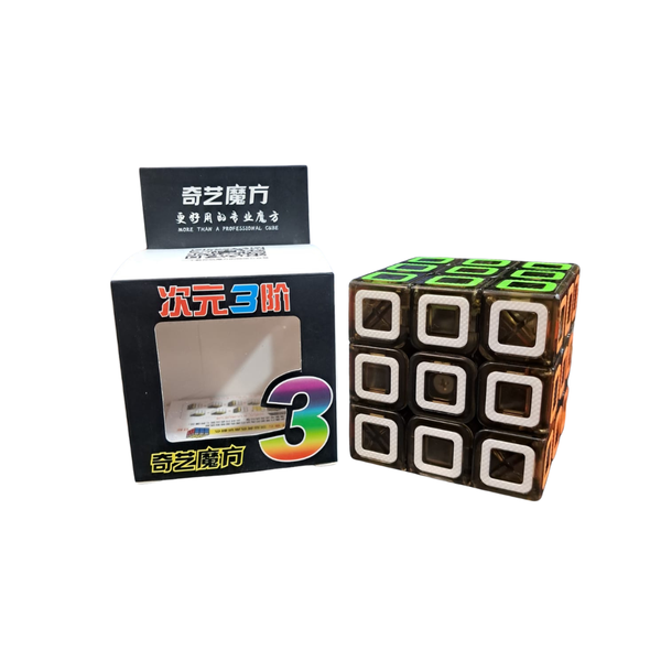 QiYi Dimension 3x3 Stickerless Cube Non Magnetic