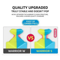 Qiyi Warrior S 3X3 Non Magnetic Speedcube Stickerless Cube - Cubuzzle