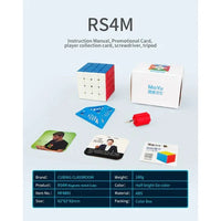 MOYU RS4M 2020 4X4 Magnetic Speedcube Stickerless-Cubuzzle