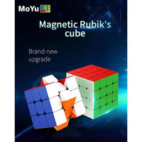 MOYU RS4M 2020 4X4 Magnetic Speedcube Stickerless-Cubuzzle