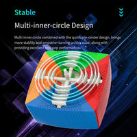 MoYu 21x21 STICKERLESS NON-MAGNETIC SPEEDCUBE-Cubuzzle