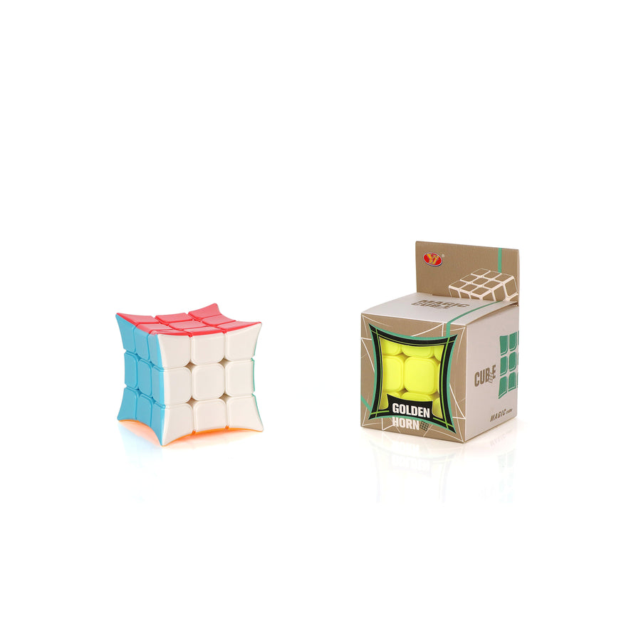 YJ Golden Horn 3x3 Stickerless Concave Cube-Cubuzzle
