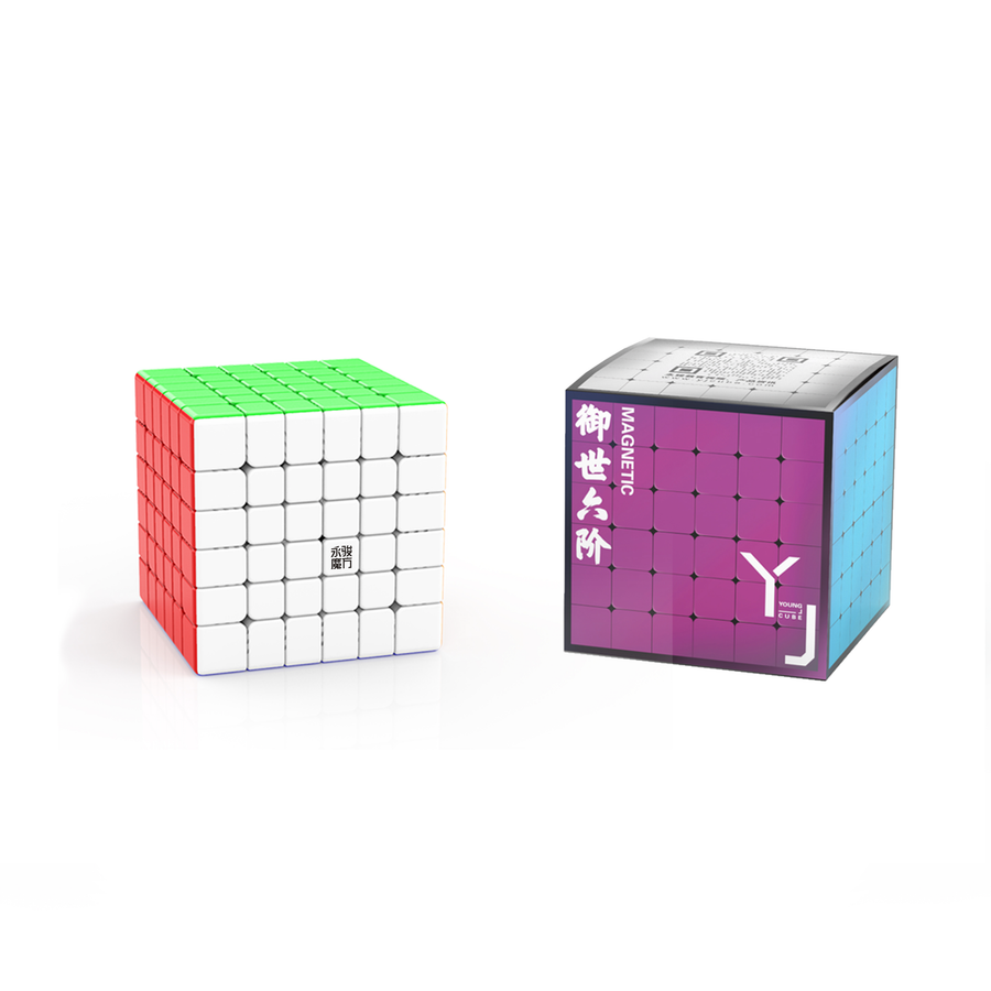 YJ YU 6x6 Magnetic Stickerless Speedcube-Cubuzzle