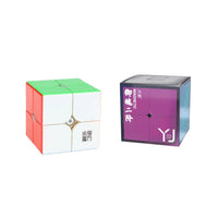 YJ YU 2x2 Magnetic Speedcube Stickerless YJ