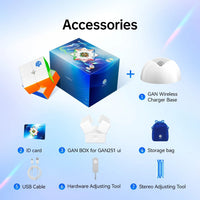 GAN251 UI Smart Magnetic 2x2 Speed Cube – Bluetooth WCA-Legal GAN