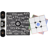 GAN Maglev 3x3 Combo Pack: Includes GAN 12 M Maglev, Smart Bluetooth Timer & Mat Set - Cubuzzle