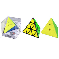 QiYi MS Pyraminx Magnetic Stickerless Speedcube-Cubuzzle
