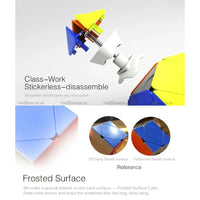 QIYI QICHENG SKEWB NON-MAGNETIC STICKERLESS SPEEDCUBE-Cubuzzle